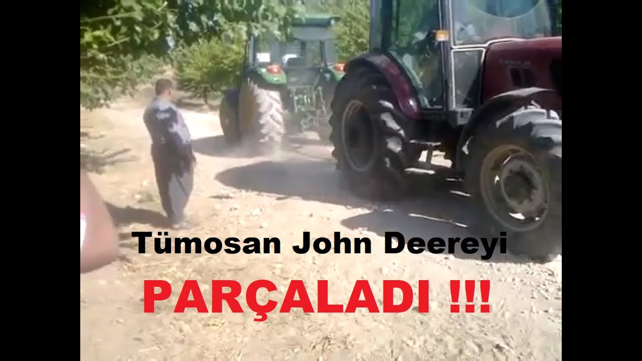 John deere Tümosan çekişmesi