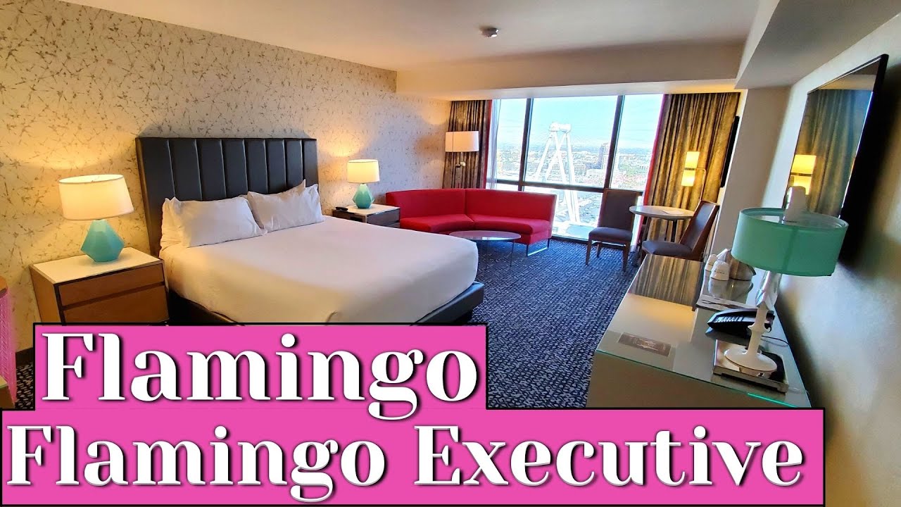 Flamingo Las Vegas — представительский номер Flamingo с кроватью размера «king-size»