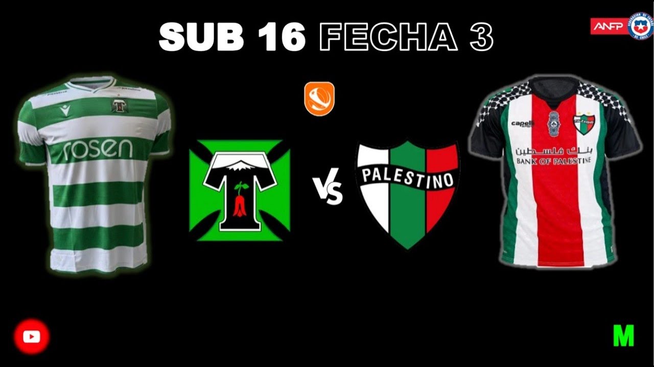 Sub 16 | Dep. Temuco vs Palestino - 07/03/2026