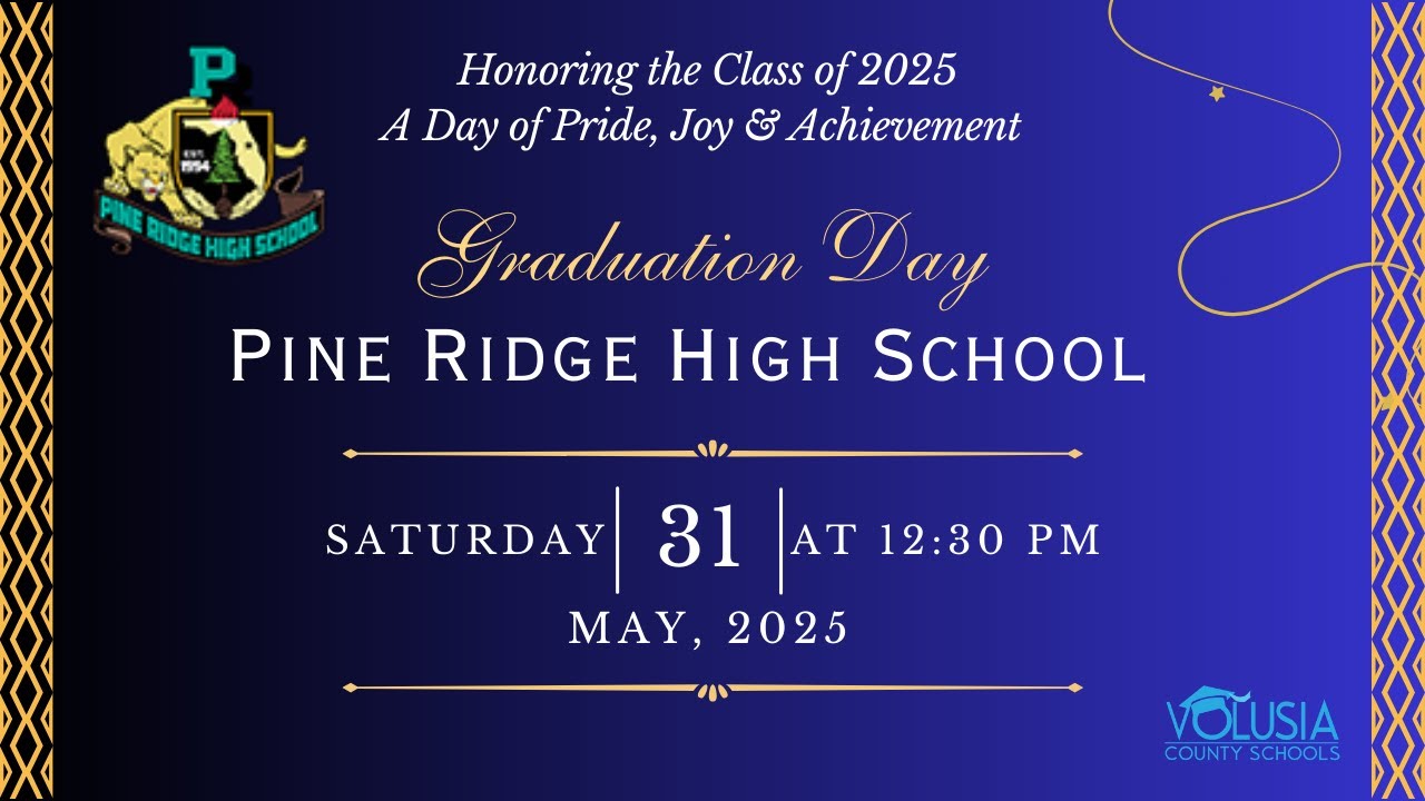Pine Ridge High School Graduation • May 31, 2025 - 12:30 p.m.