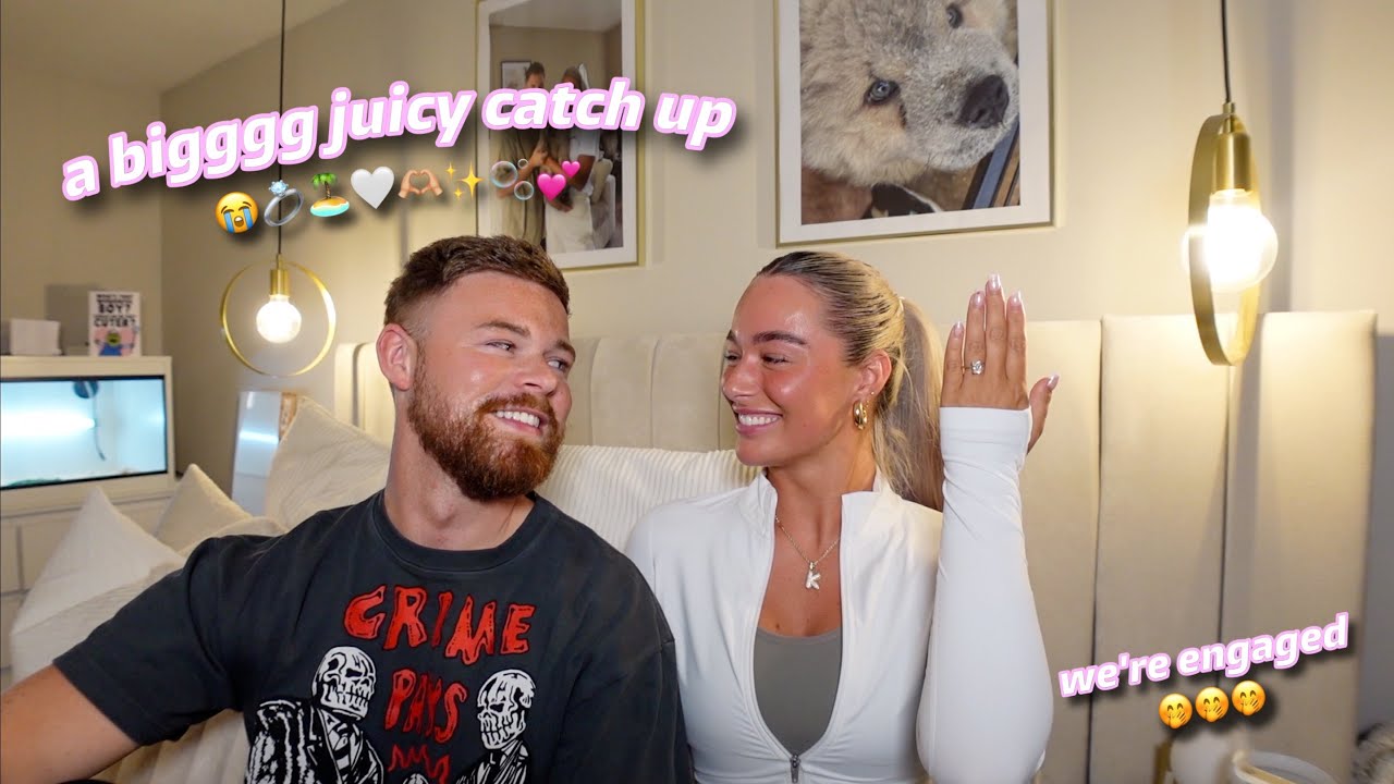 the FULL engagement story 🥹💍🏝️🤭🤍✨💕 | a big overdue catch up!!