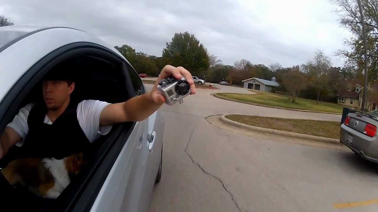 GoPro Survives Drop out of Car at 40 MPH