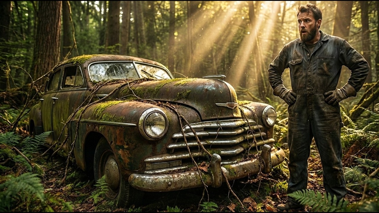 From Rusty Junk to Pristine Classic: 1939 Buick Eight Special ASMR Restoration