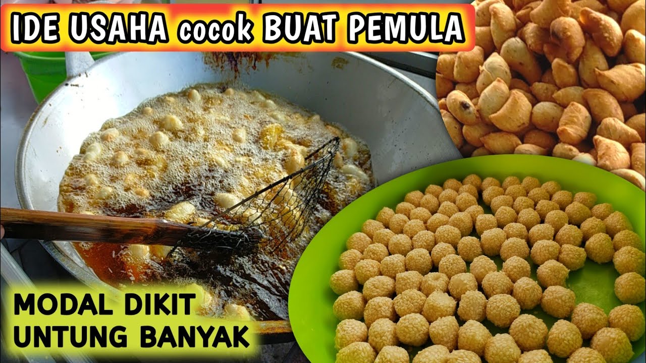 MENGHIURKAN,CUMA MODAL TEPUNG DAN WIJEN...!!! DULUNYA IKUT ORANG SEKARANG BUKA USAHA INI,MENJANJIKAN