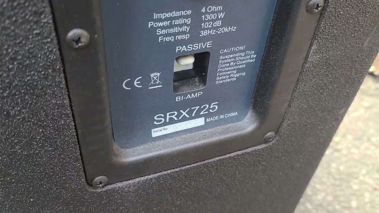 JBL 725 1200와트 스피커 카피
