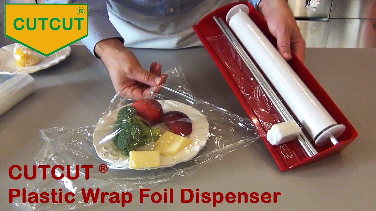 The CutCut ® Invention - Wrap Film Dispenser
