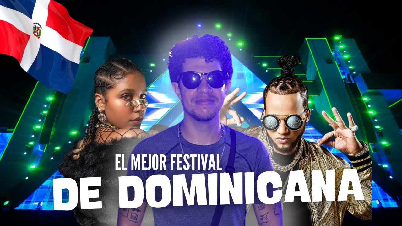 🇩🇴CONOCÍ a TOKISCHA y AL ALFA EN EL MEJOR FESTIVAL de MÚSICA de DOMINICANA 🧐🎶