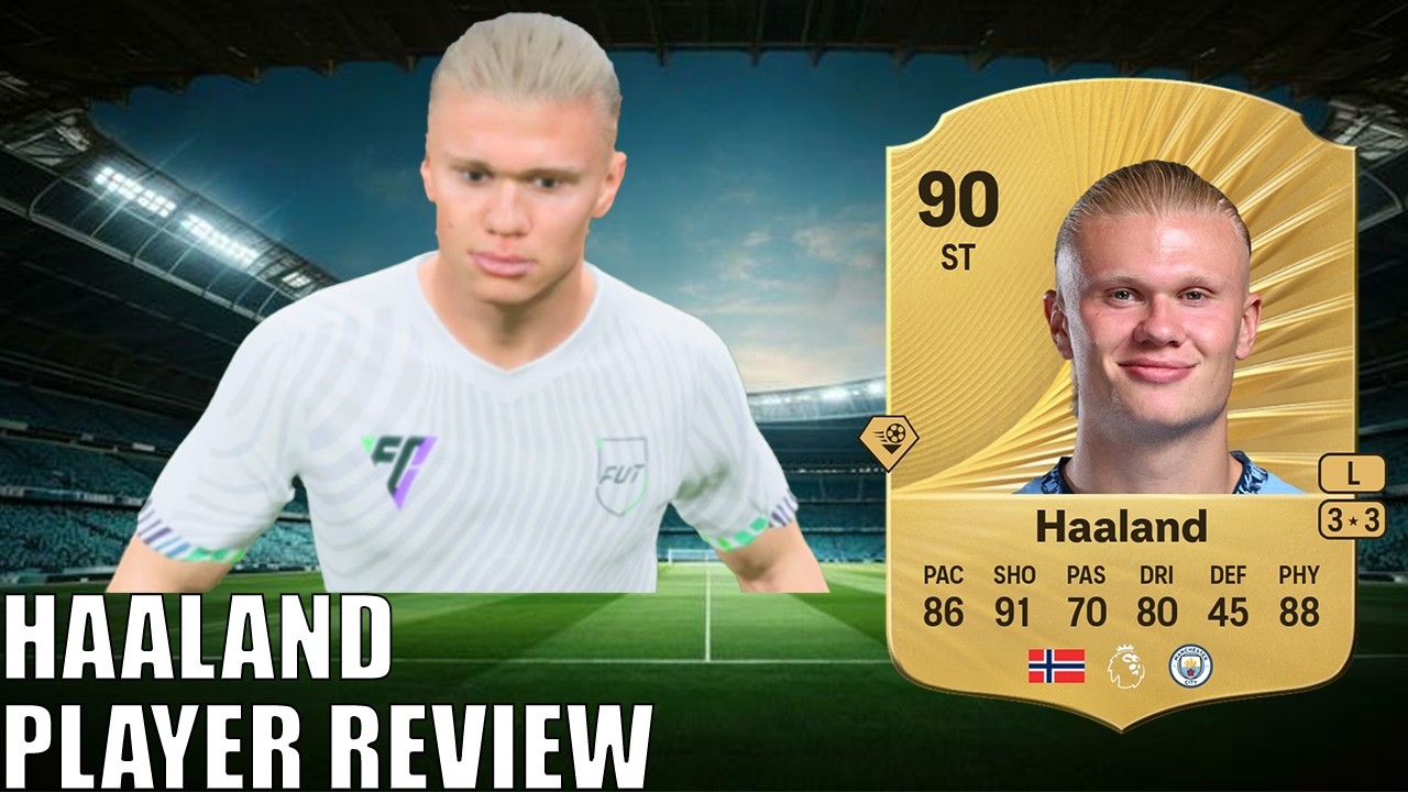 Erling Haaland Player Review in FC 26 – UNSTOPPABLE Striker!