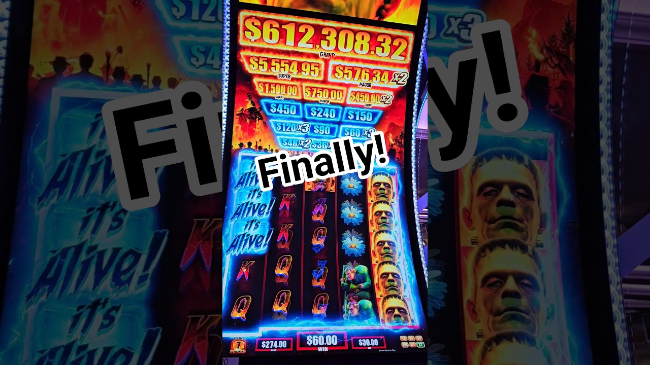 Когда &laquo;Франкенштейн&raquo; за 30 долларов ставит вас на грань возможного! #слоты #слот #казино #казино ...