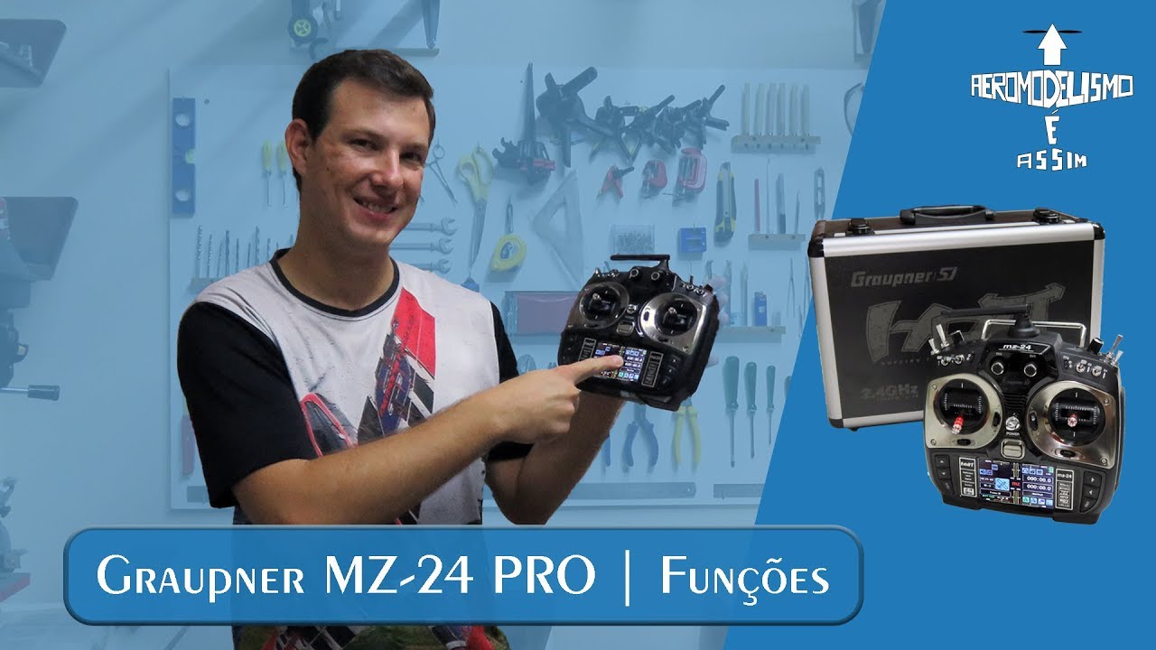 Funções e programação | Rádio Graupner MZ-24 Pro  (2/6)
