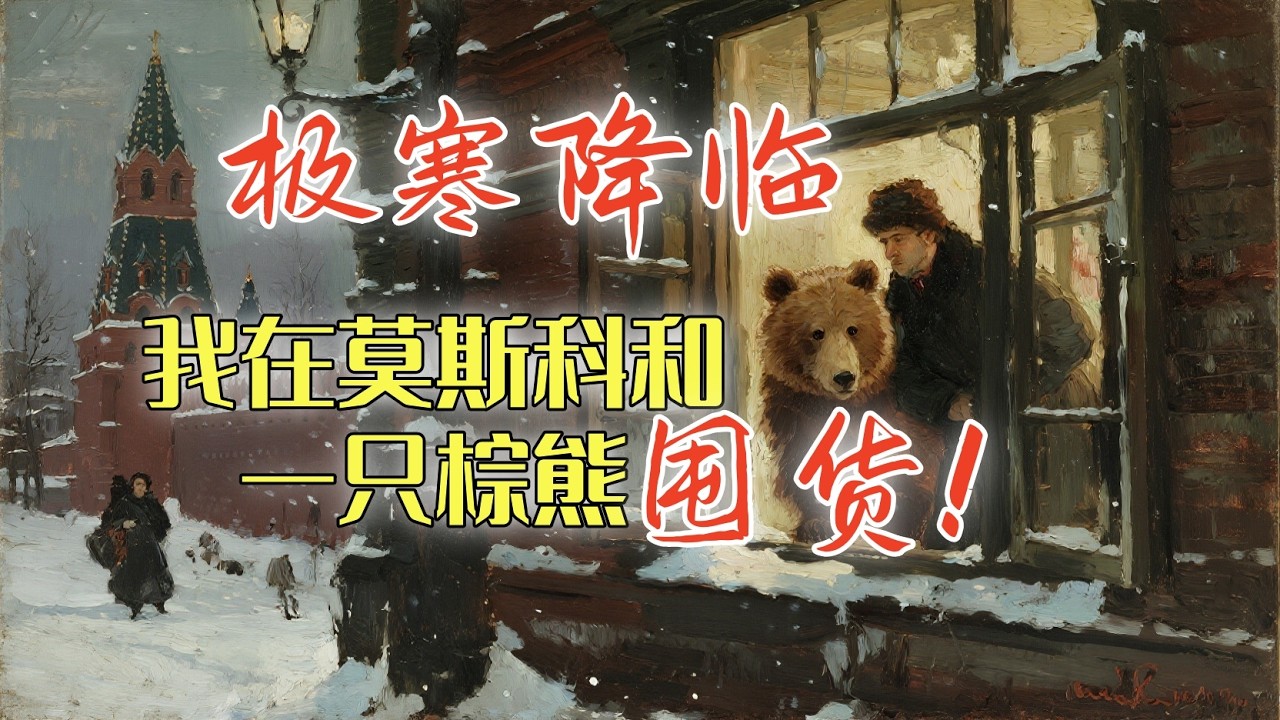 極寒降臨，我在莫斯科和一隻棕熊囤貨丨助眠的末世故事