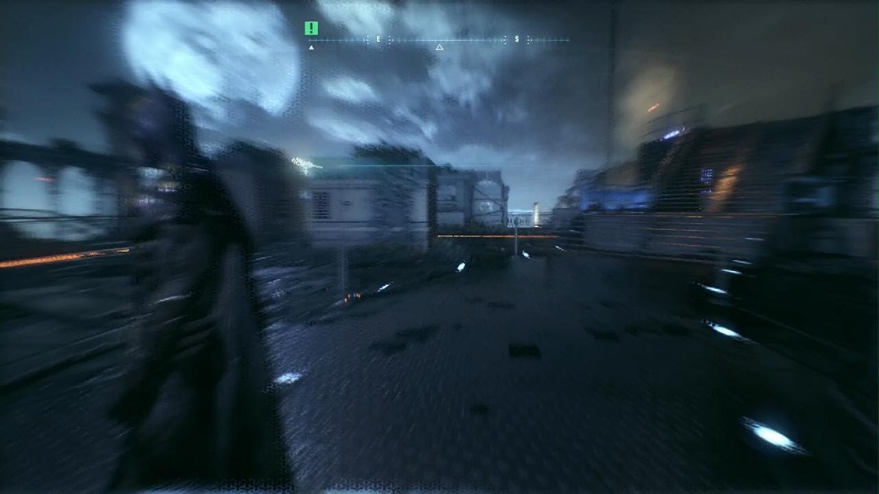 BATMAN: ARKHAM KNIGHT Equip Batmobile Secondary Weapon near Merchant Bridge #ps5gameplay #abhr84