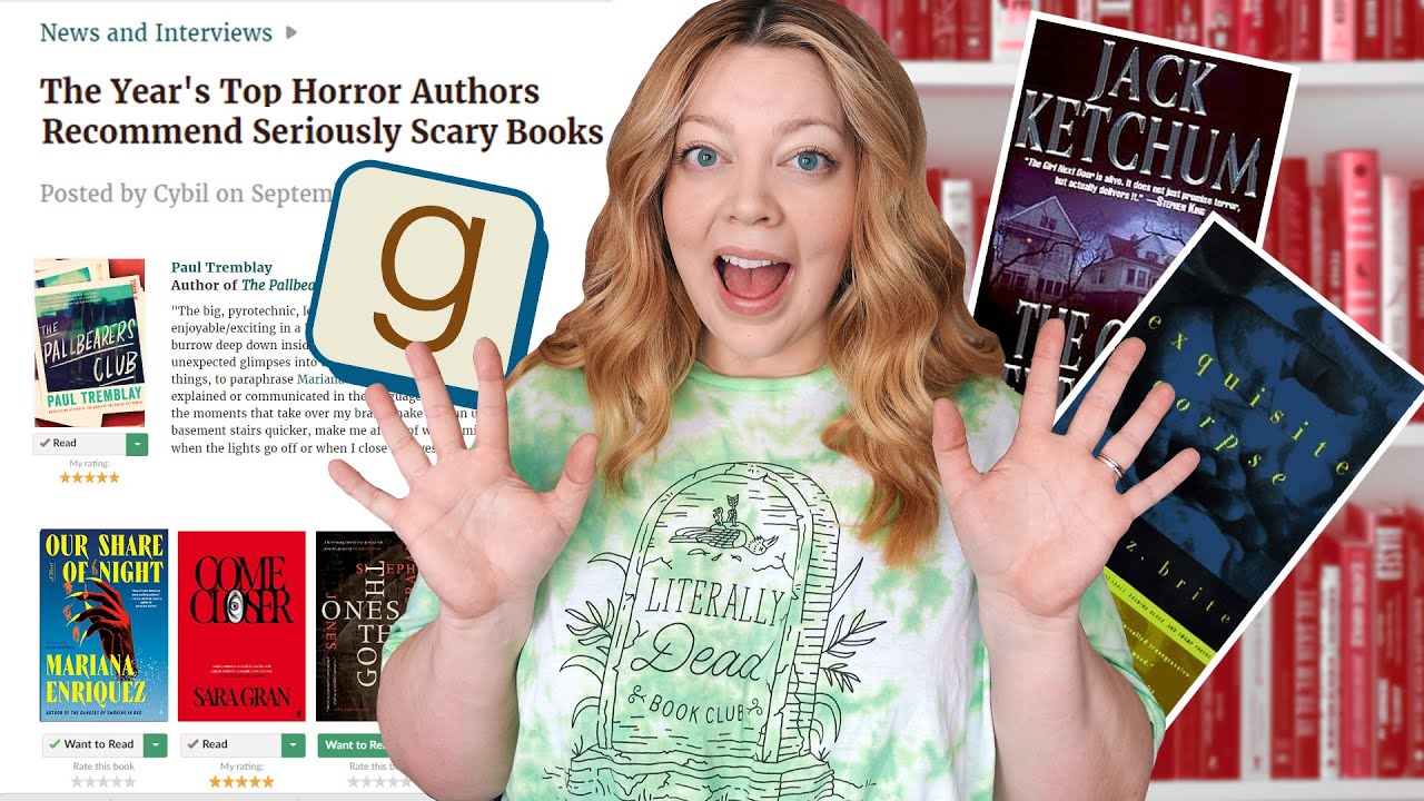 🩸Reading the Scariest Books Horror Authors Recommended🔪