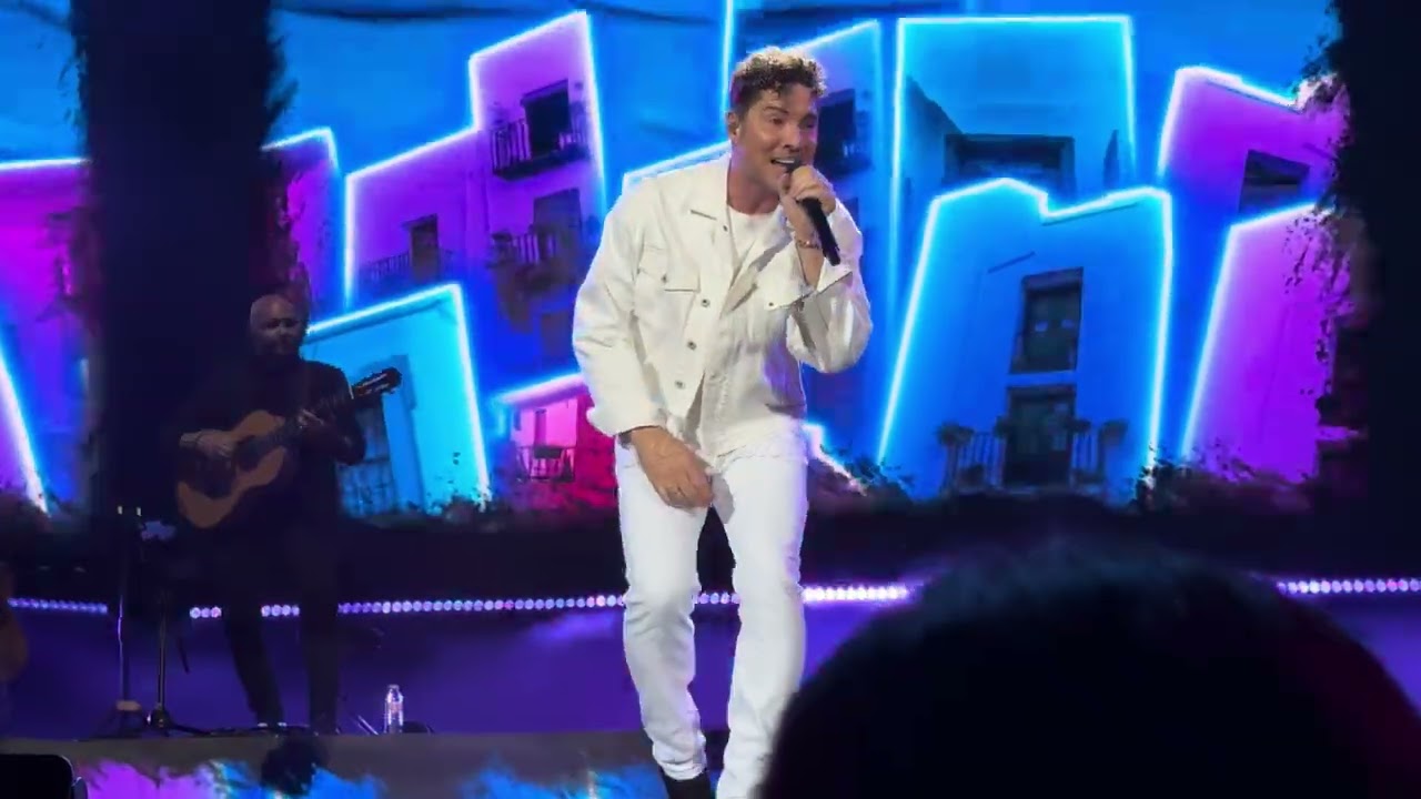 “Lloraré las penas”. Tour Volaré 2024. David Bisbal . Valencia