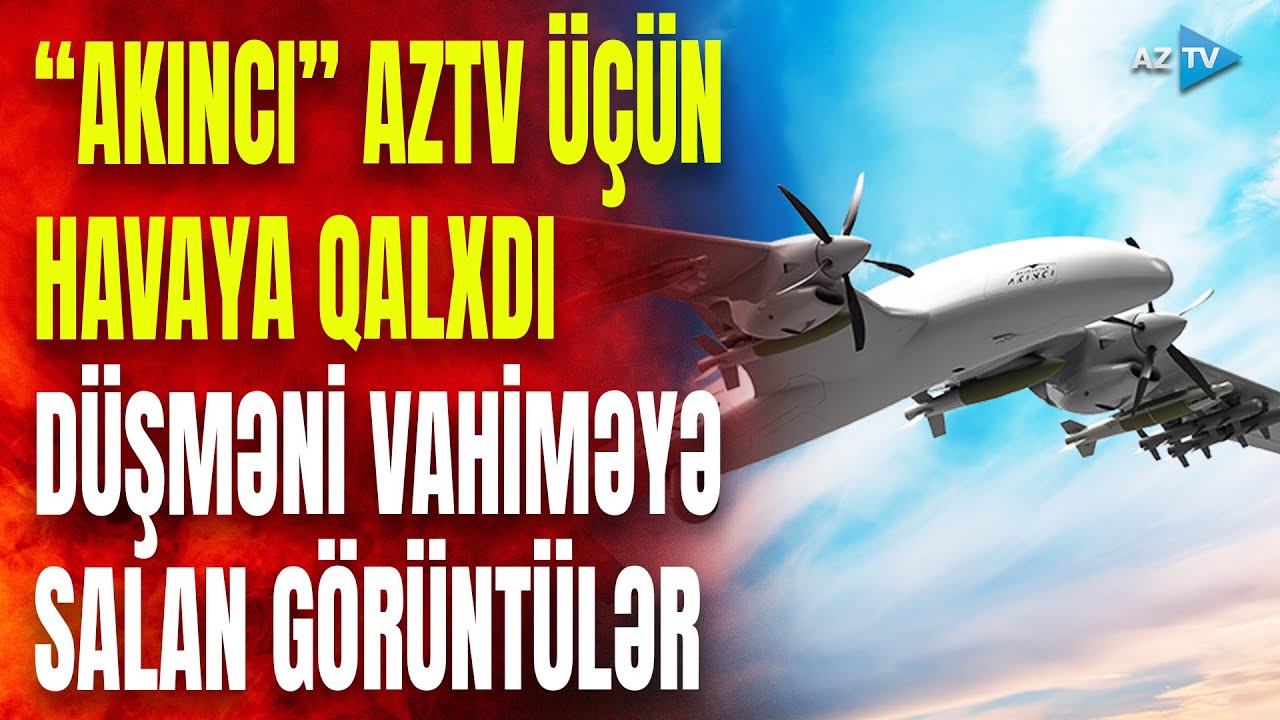 Düşməni vahiməyə salan “Akıncı” Azərbaycan səmasında: eksklüziv olaraq AzTV üçün havaya qalxdı