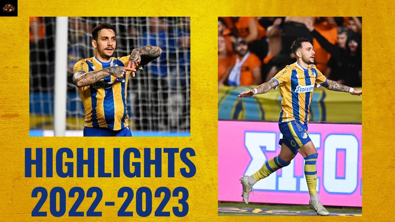 Tasos Donis All goals,assists 2022-2023!