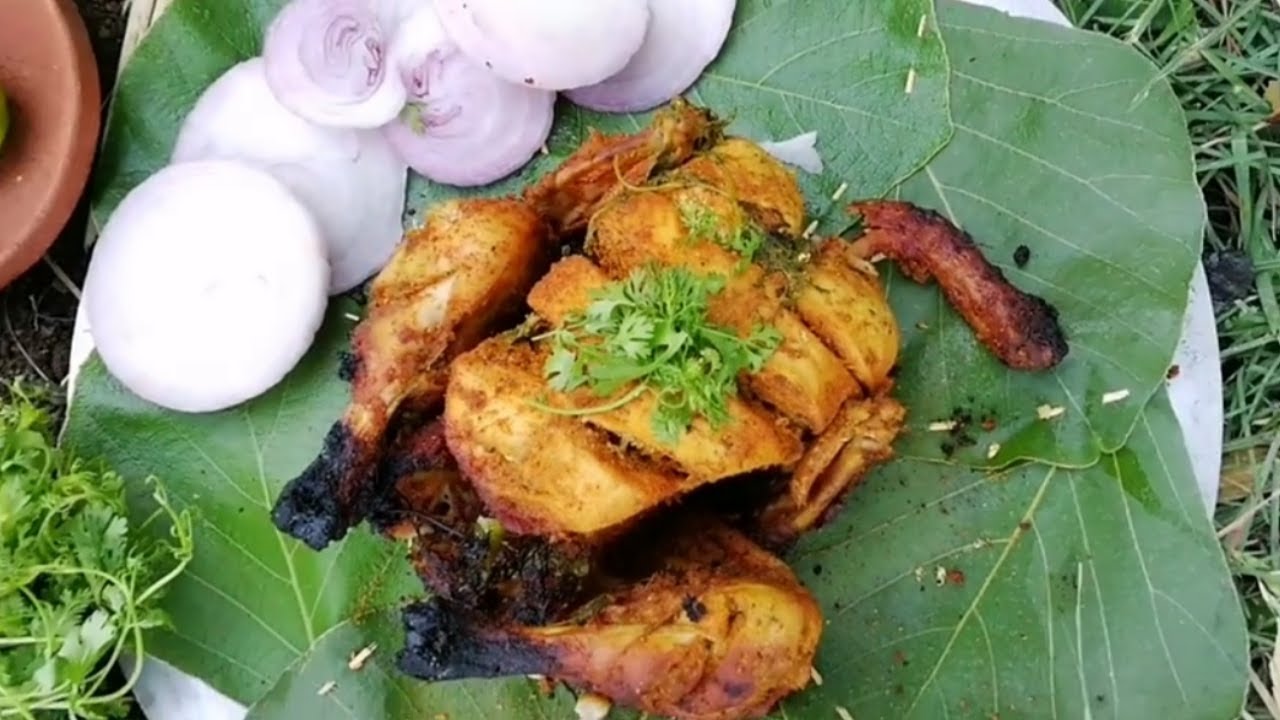 Pot whole chicken prepared by my brother in my village | yummy pot whole chicken
