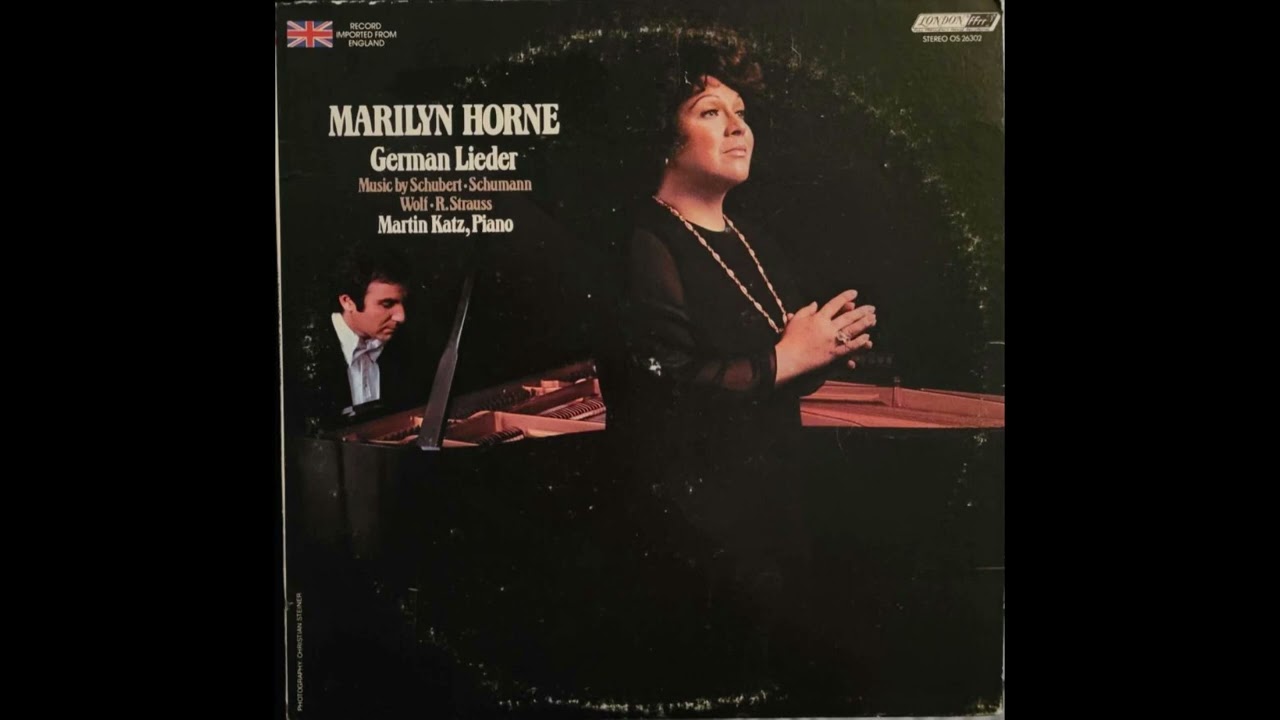 Marilyn Horne, Martin Katz &ndash; German Lieder