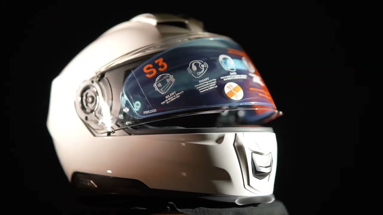 Integr&aacute;ln&iacute; helma SCHUBERTH S3 Glossy White