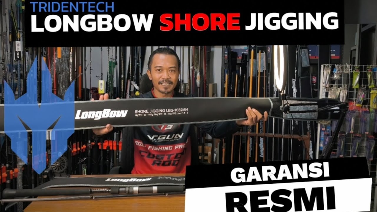 TRIDENTECH LONGBOW SHORE JIGGING ‼️ SPEK MEWAH BUAT BETOT BETOT ‼️ GARANSI RESMI ‼️