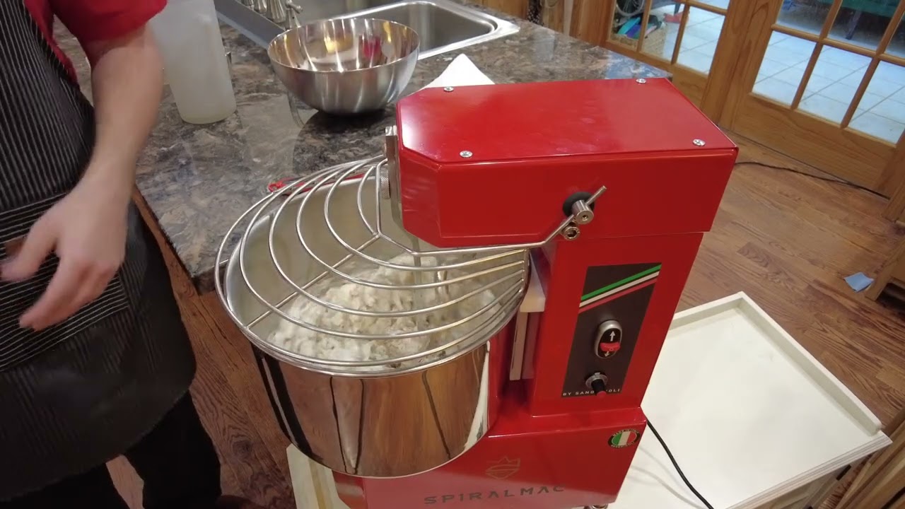Spiralmac Royal Queen 12 Italian Spiral Mixer Review and First Impressions - PIZZA DOUGH!
