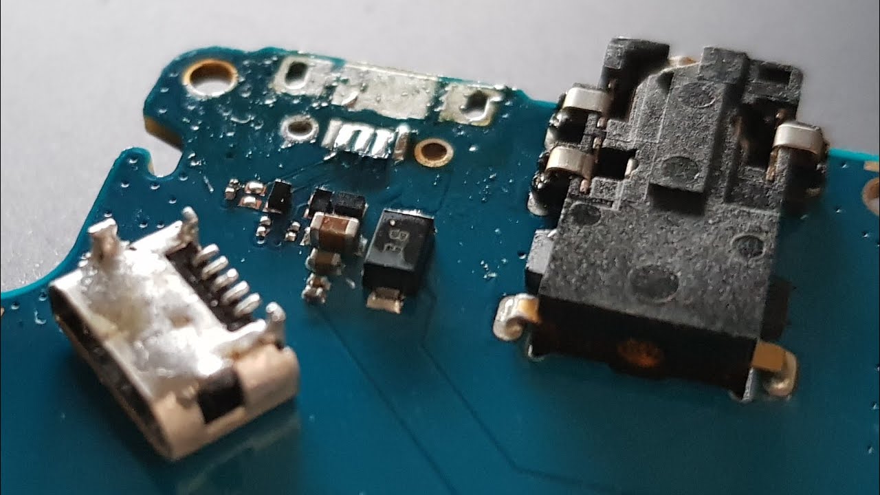 Alcatel Pixi 5 10 4G Tablet Charging Port Replacement Disassembly Telstra Micro USB Connector Broken