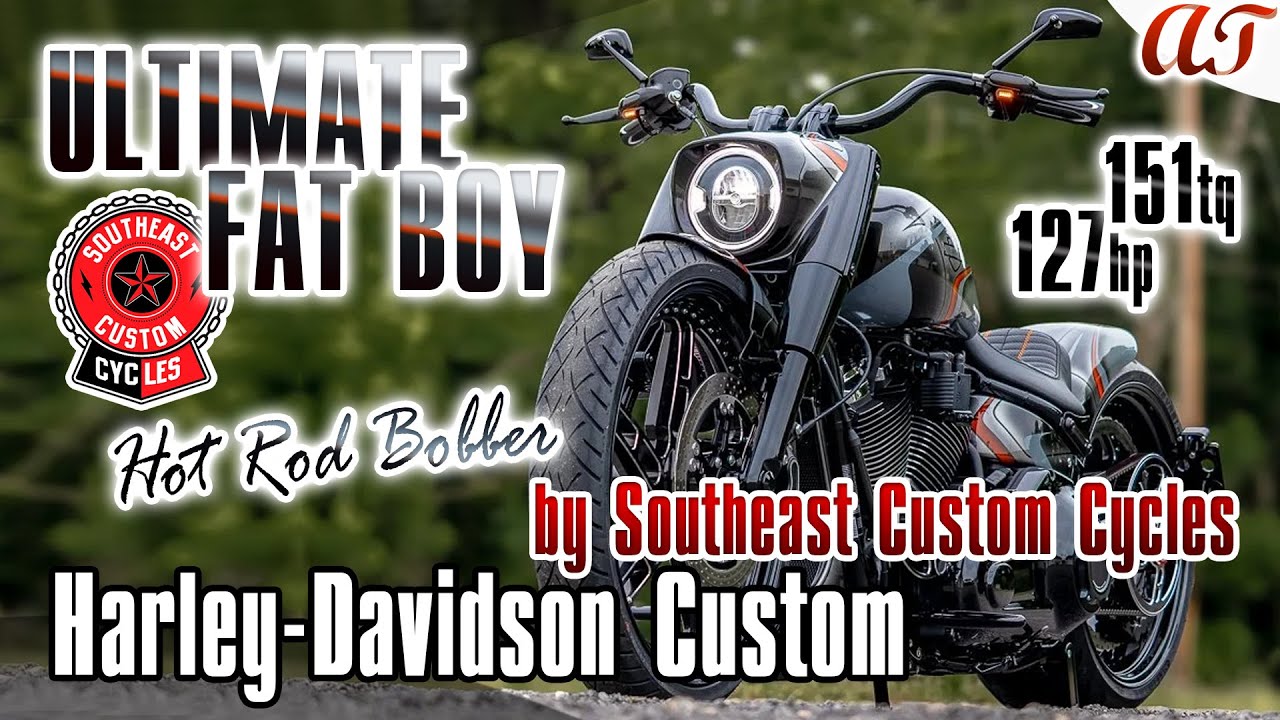 Harley-Davidson FAT BOY Custom by Southeast Custom Cycles: ULTIMATE FAT BOY -  151tq/ 127hp!