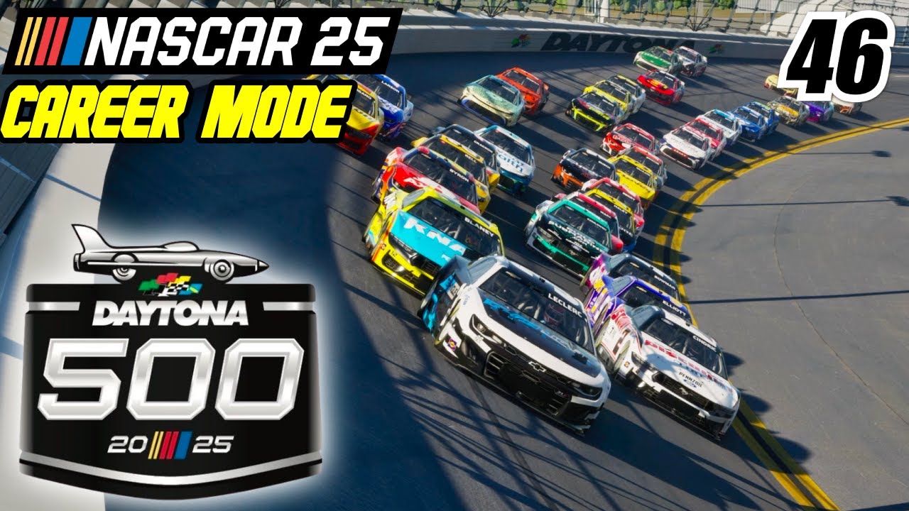 CUP SERIES DEBUT + DAYTONA 500 | NASCAR 25 Career Mode