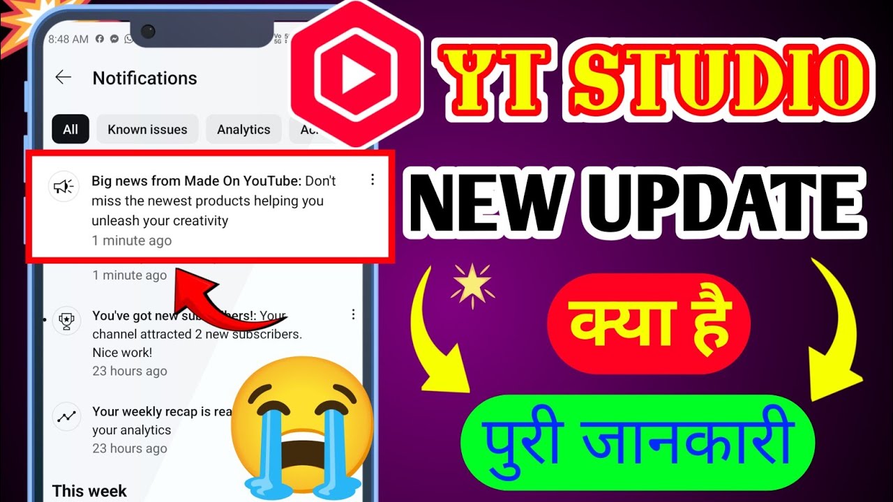 Big News from Made on youtube Don't Miss don't Miss The Newest Products Helping🔥