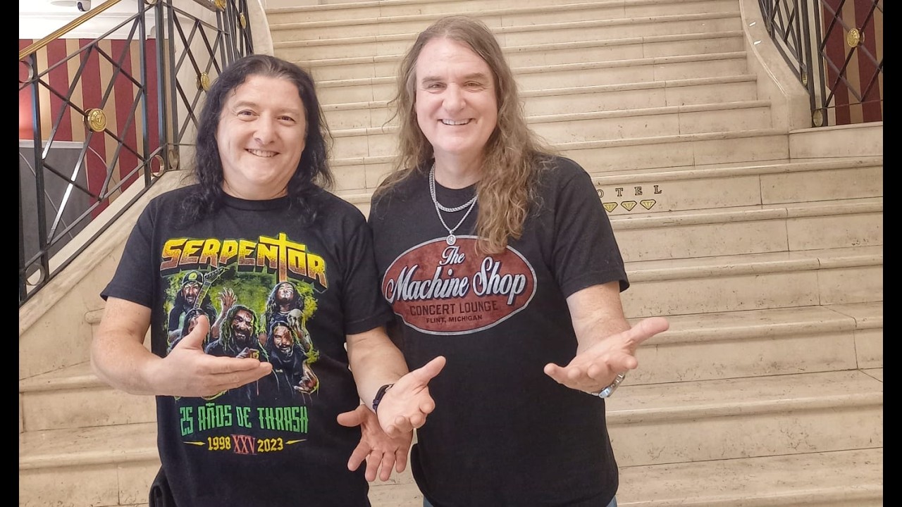 Entrevista exclusiva con Dave Ellefson en Buenos Aires antes del Basstory (sonido mejorado)