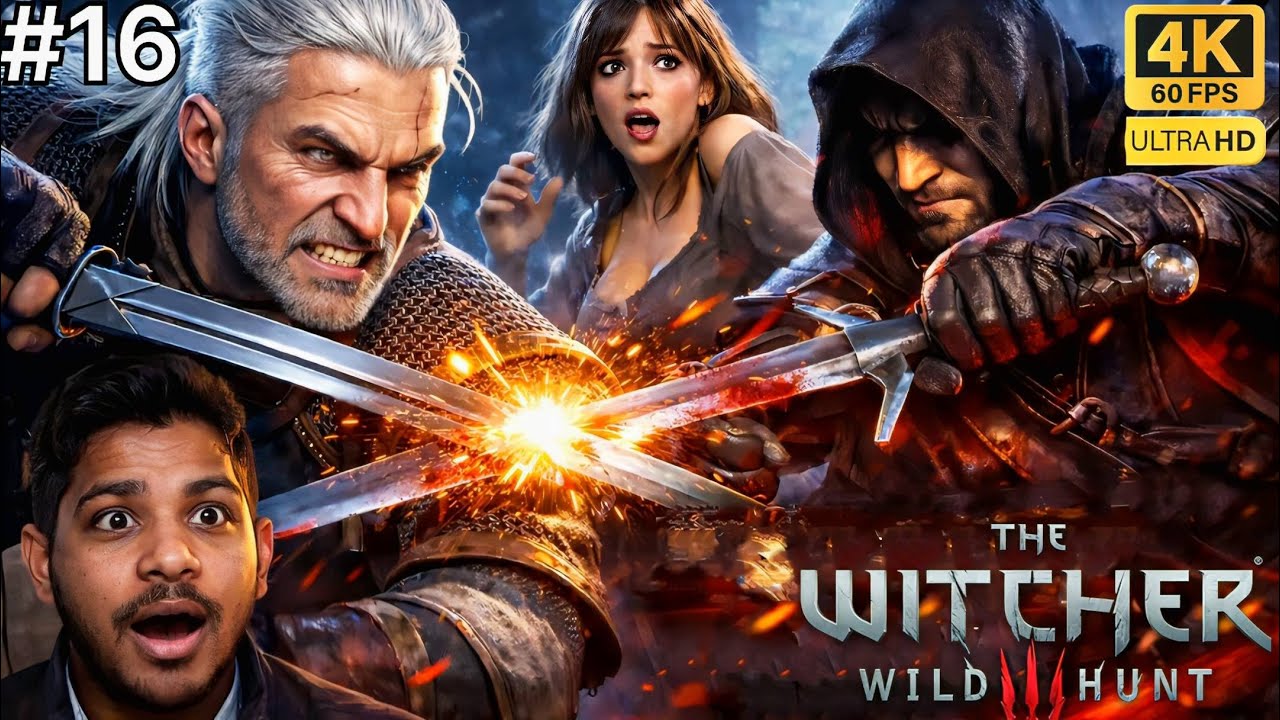I SAVE Vespula From A DEADLY Swordsman In The Witcher Wild Hunt 3 GAMEPLAY! #16