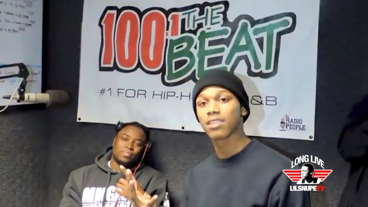 Lil Snupe Raps Live + Talks Working With Meek Mill on 100.1 The Beat
