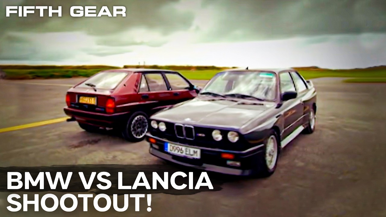 BMW M3 против Lancia Delta Integrale &mdash; пятая передача