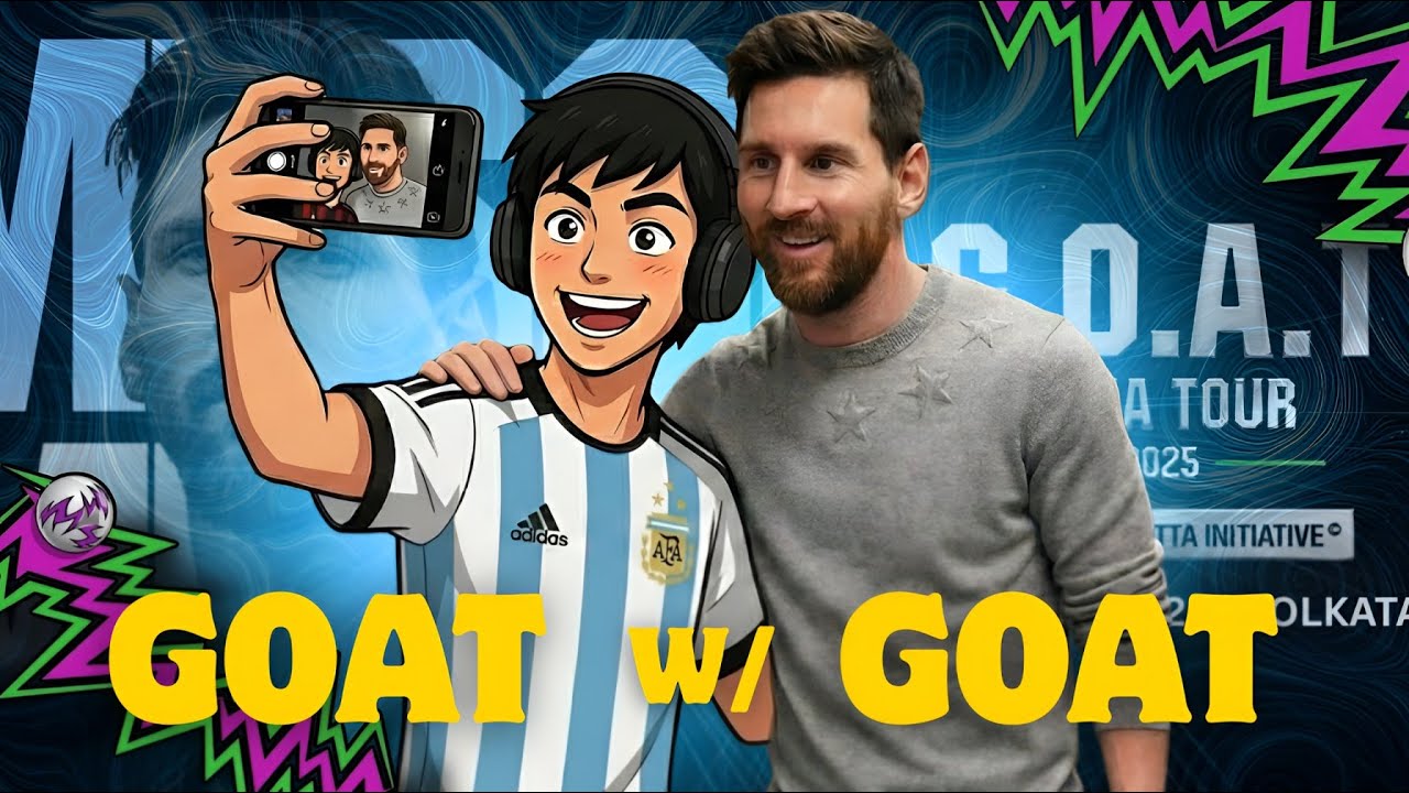 🔴I MET MESSI TODAY😳 | W KOLKATA | eFOOTBALL26 | #Live