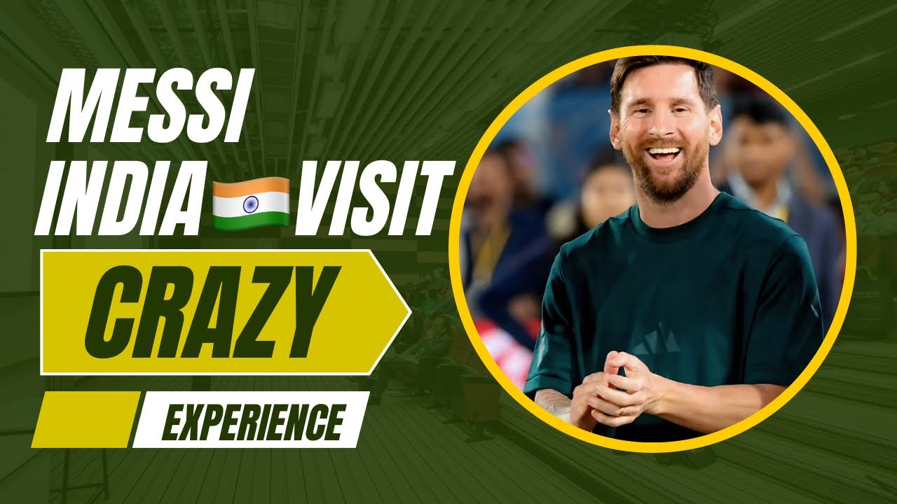 Messi in India 🇮🇳 | GOAT Tour Hyderabad Experience