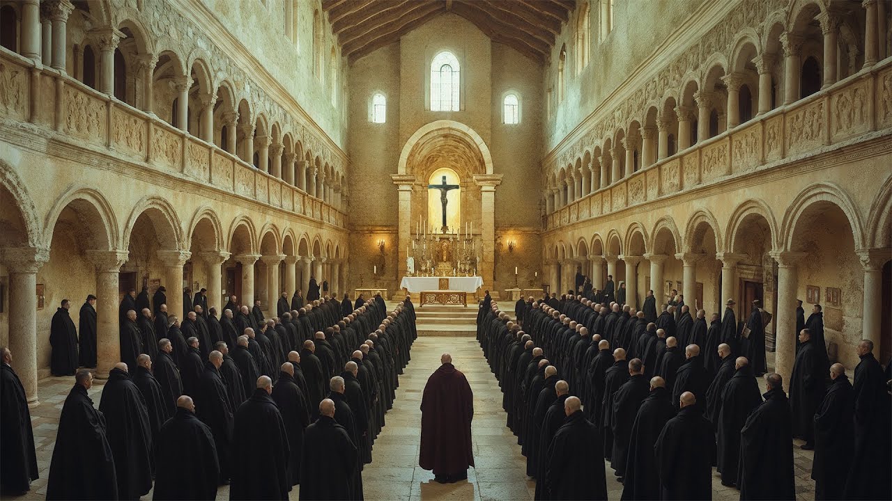 Gregorian Chants from Catholic Church | The Sound of Prayer Echoes Throughout the Church