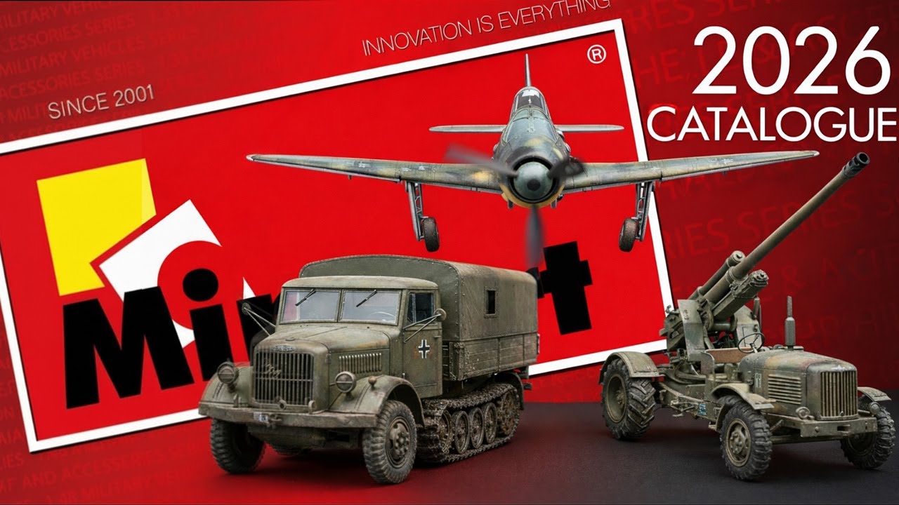 MiniArt 2026 CATALOGUE Overview | New Scale Model Kits & Highlights