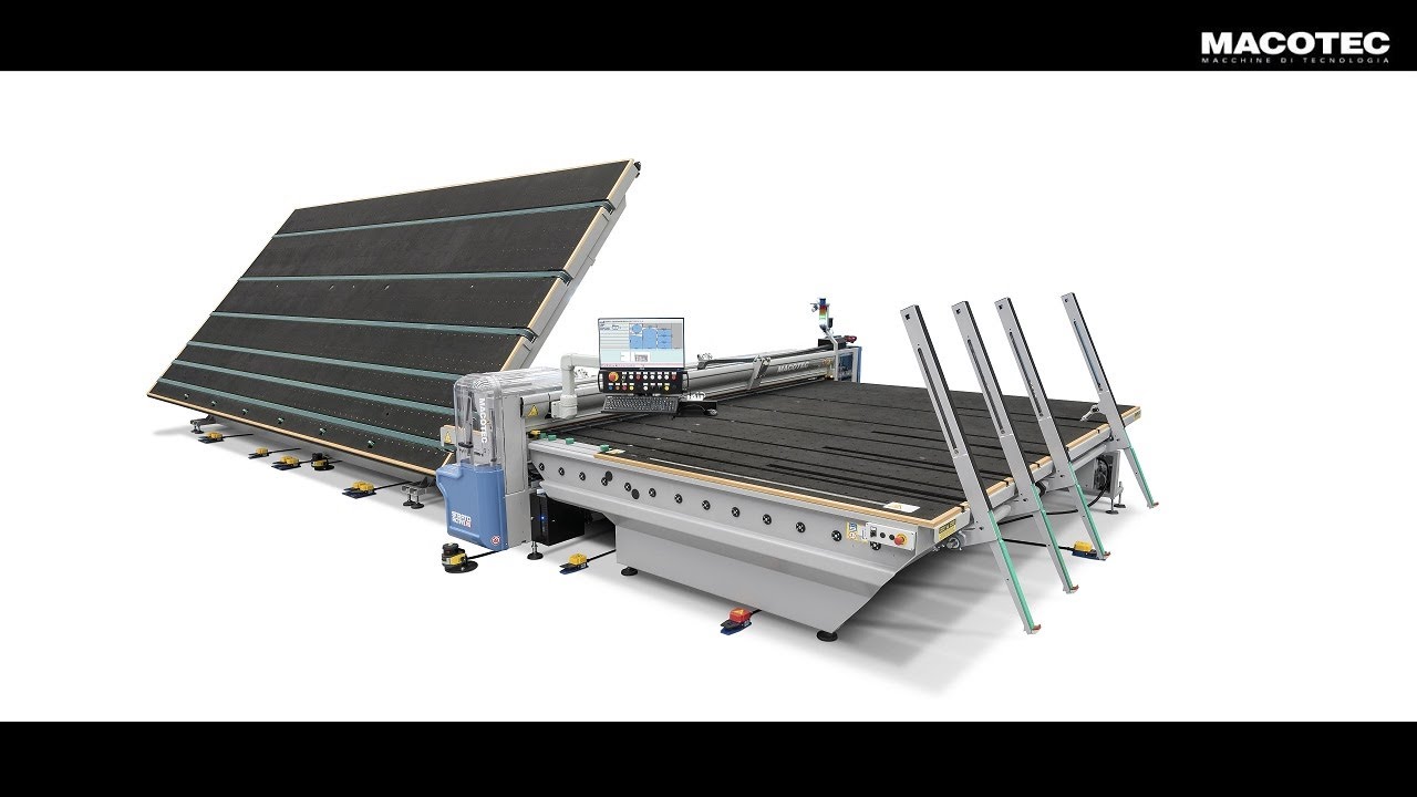 Macotec - Strato Active FR - FRS - Automatic laminated glass cutting