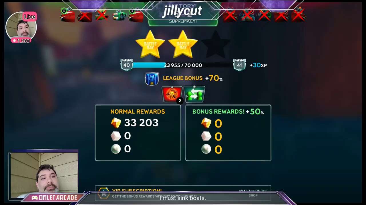 fixing Battle Bay alt account