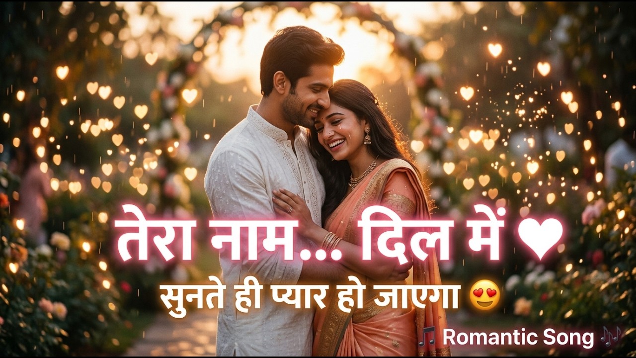 Tera Naam Dil Mein | Romantic Hindi Love Song | Soft Bollywood Style | Original Song