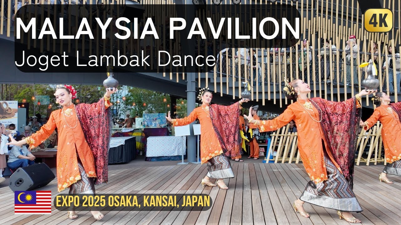 Malaysia | Joget Lambak (Traditional Malaysian Group Dance) | Expo 2025 Osaka Kansai Japan