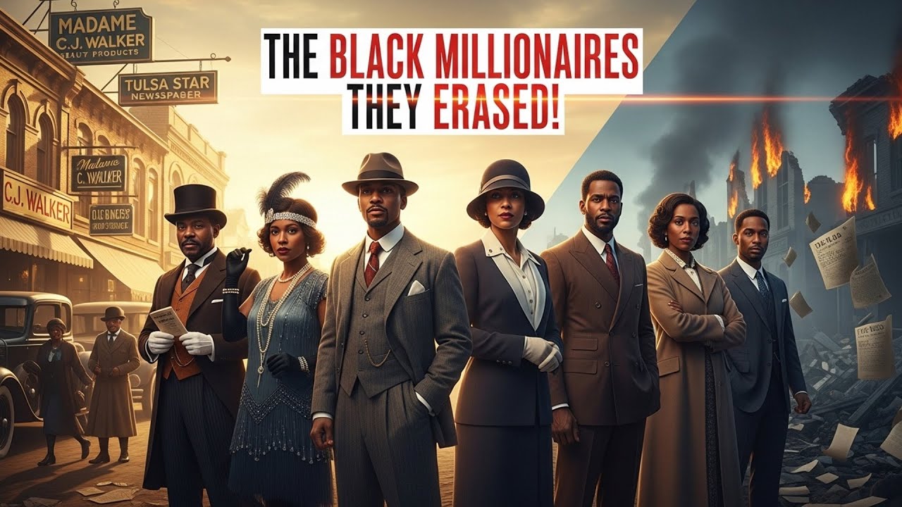 7 Black Millionaires They Tried to Erase from History