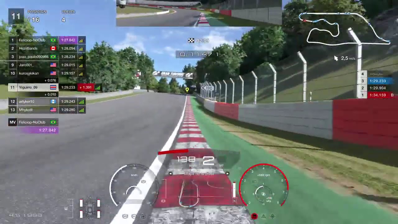 GT7 // Daily race y Manufacturers cup // Ferrari 296 GT3