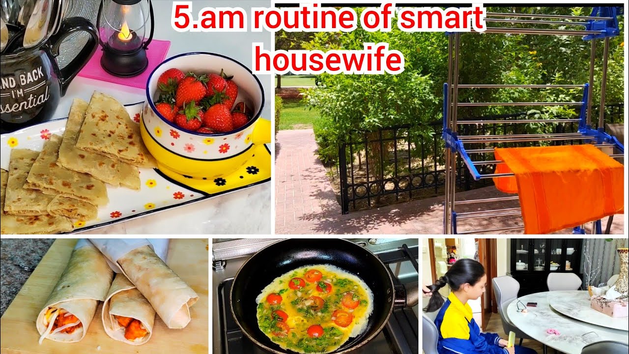 Indian Housewife Routine | Cooking Cleaning & more&hellip; Paneer rolls🥓
