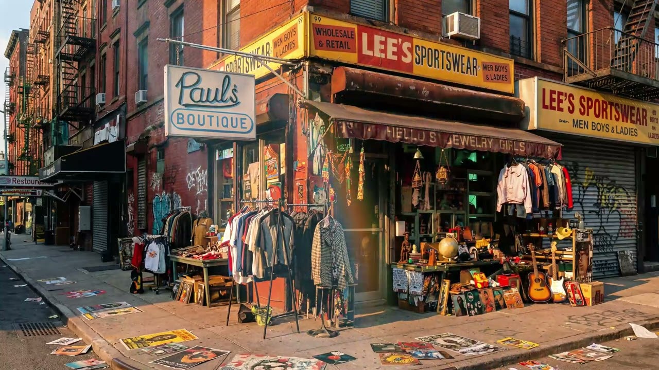 In tribute to the Beastie Boys Paul's Boutique album