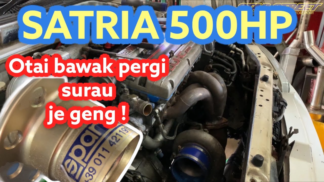 Satria Turbo Setup 90an - RARE !