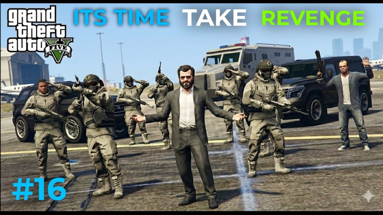 REVENGE MISSION BEGINS 🔥| LOS SANTOS VS DUBAI MAFIA | GTA 5 EP 16