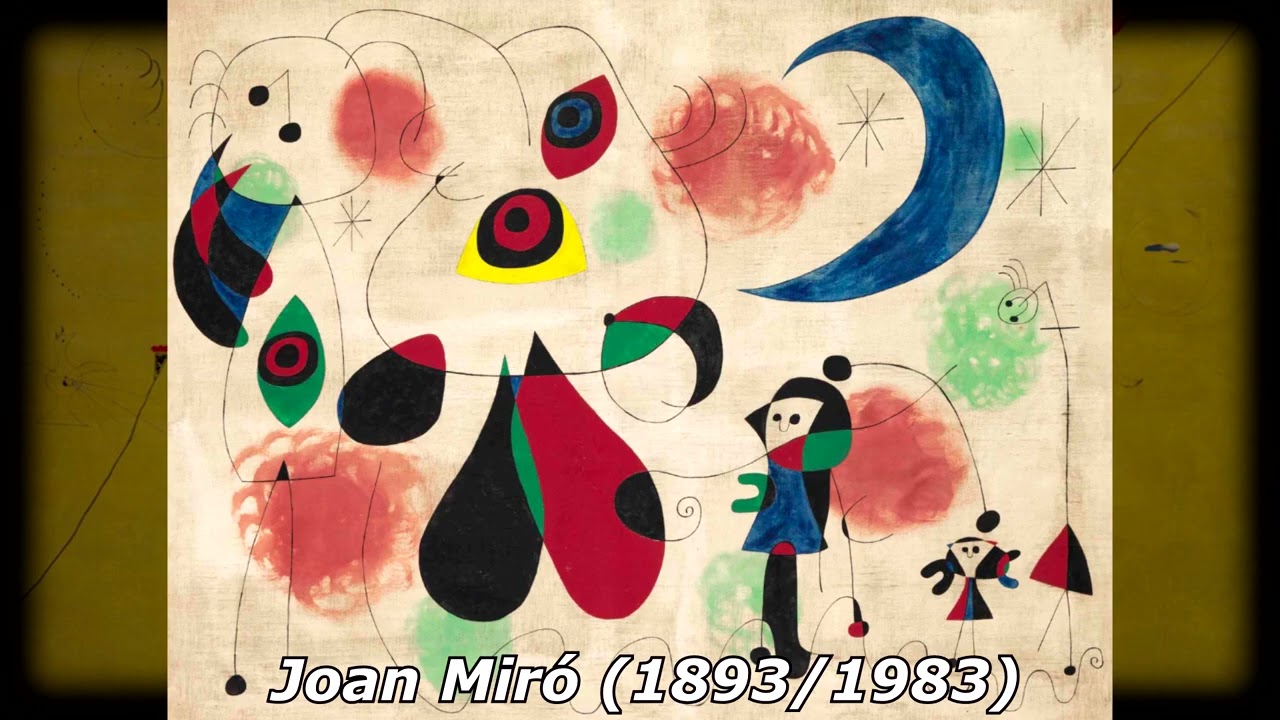 Joan Miró (1893/1983) - Surrealismo