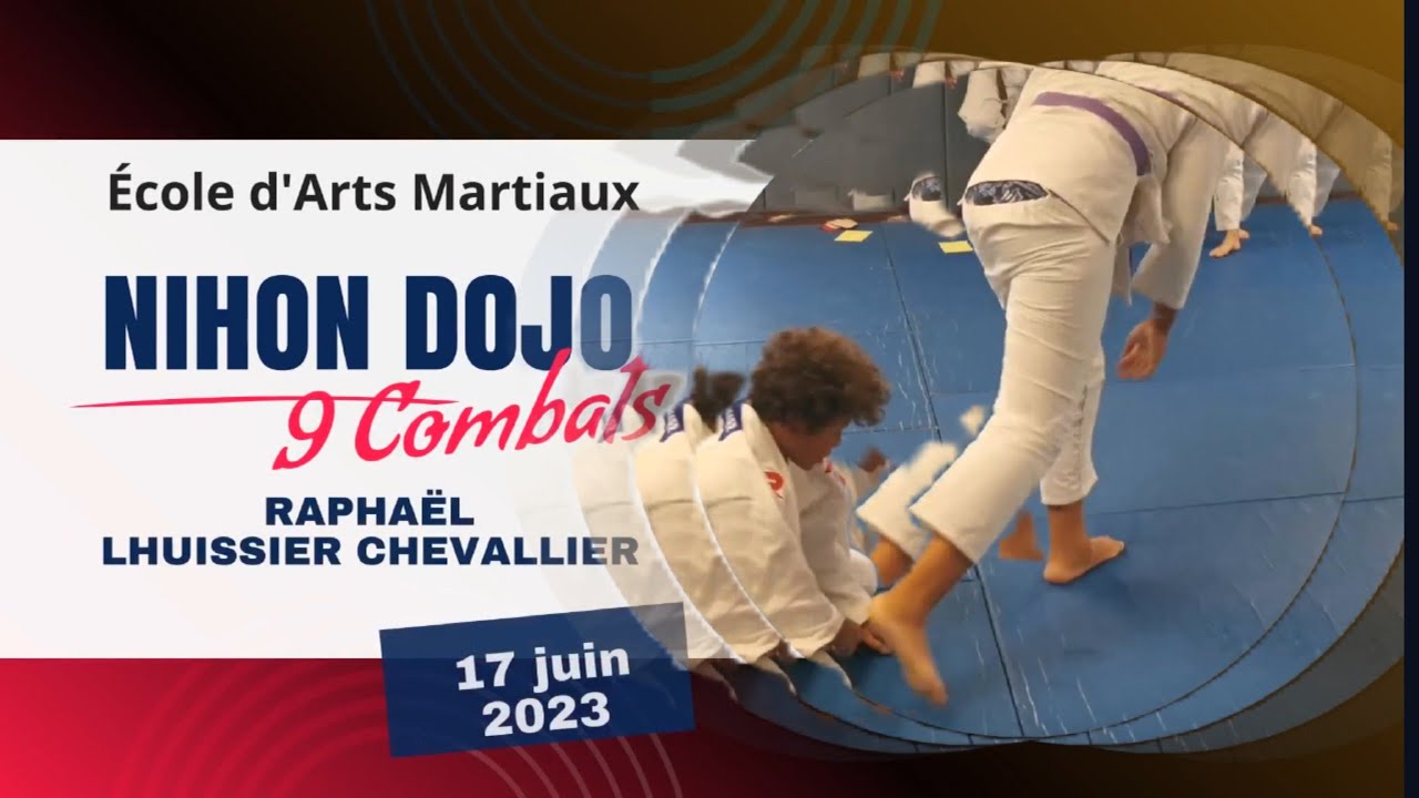 Judo compétition Benjamins Minimes Cadets Nihon Dojo Raphaël Lhuissier Chevallier