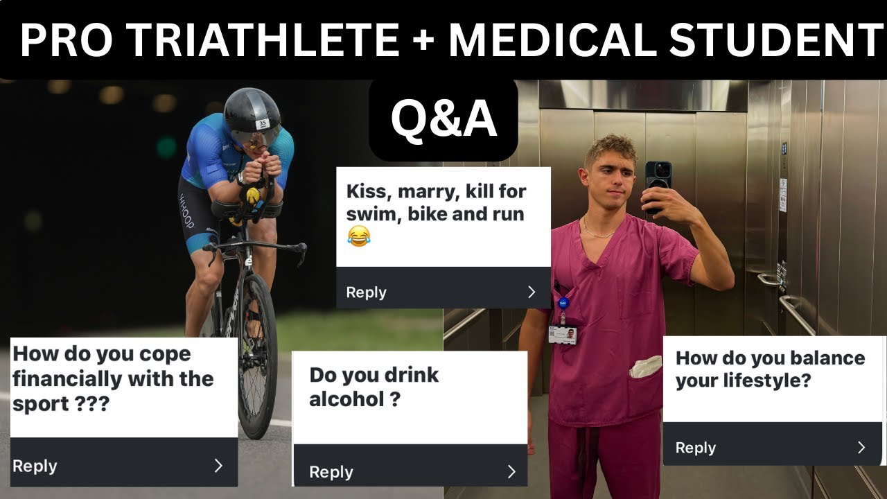 PRO TRIATHLETE + MED STUDENT | answeing all your questions